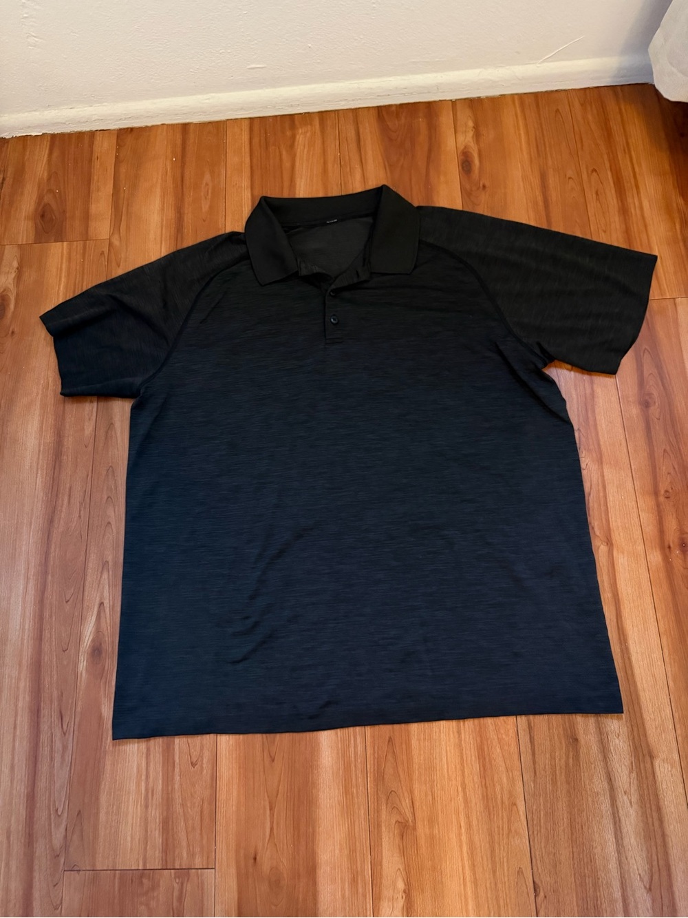 lululemon athletica Black Men's Polo Shirt
